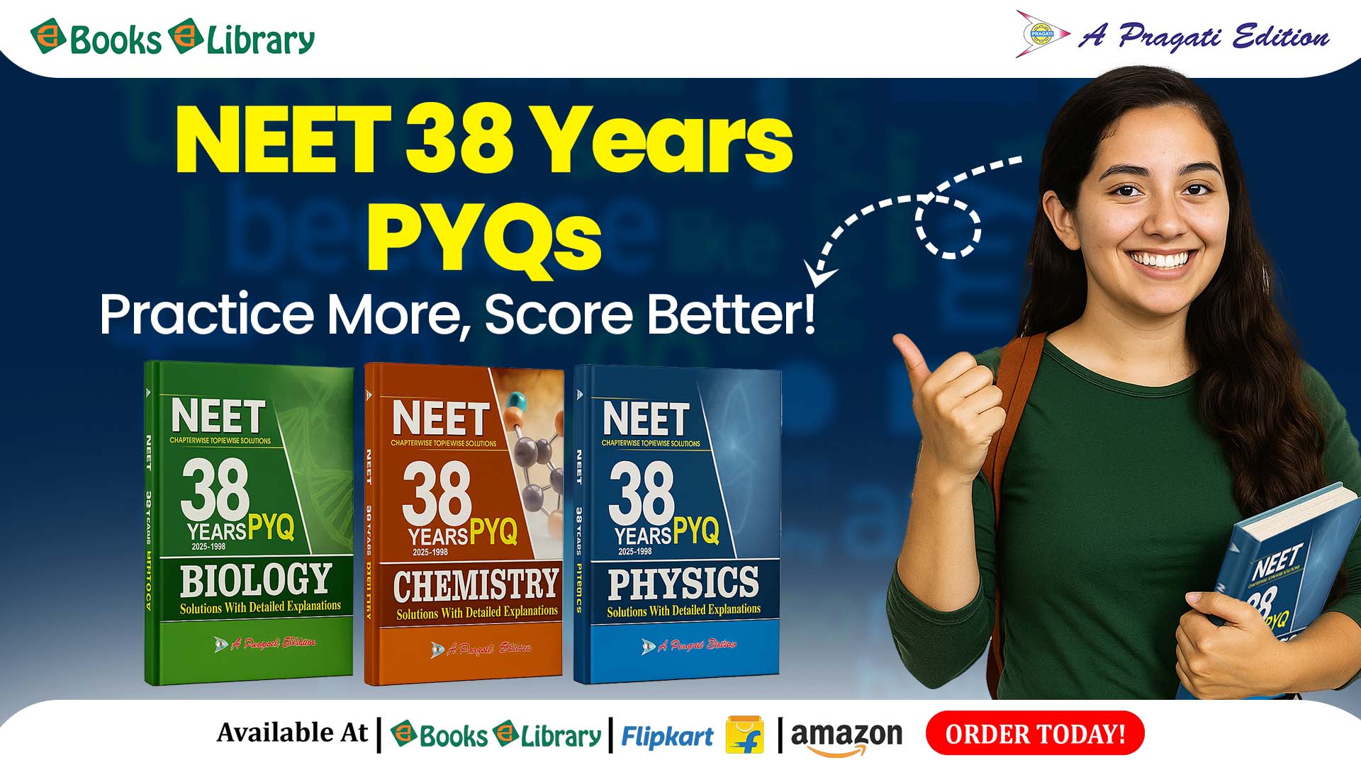 Buy NEET PYQs | NEET Previous Year Question Paper with Solutions